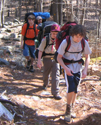 Mt. Wachusett Backpacking Trip, 2008