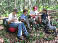 Backpacking Green Mountain