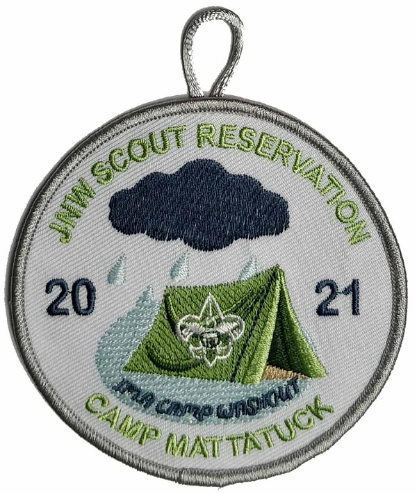 Camp Washout Patch - for all of us commemorating the heavy rains during the 1st 3 weeks of camp