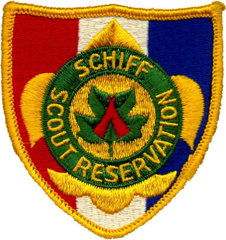 Schiff  Scout Reservation patch